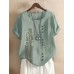 <b>Notice</b>: Undefined variable: alt_image in <b>/www/wwwroot/www.clothlars.com/vqmod/vqcache/vq2-catalog_view_theme_fastor_template_product_product.tpl</b> on line <b>162</b>Bohemian Print Button Crew Neck Short Sleeve T-Shirts