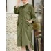 <b>Notice</b>: Undefined variable: alt_image in <b>/www/wwwroot/www.clothlars.com/vqmod/vqcache/vq2-catalog_view_theme_fastor_template_product_product.tpl</b> on line <b>155</b>Women Corduroy Solid Moslem Style Collared Raglan Button Front High Low Dress