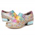 <b>Notice</b>: Undefined variable: alt_image in <b>/www/wwwroot/www.clothlars.com/vqmod/vqcache/vq2-catalog_view_theme_fastor_template_product_product.tpl</b> on line <b>162</b>Bohemian Bloom Polychromatic Embossed Flower Splicing Floral Genuine Leather Pumps