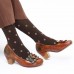 <b>Notice</b>: Undefined variable: alt_image in <b>/www/wwwroot/www.clothlars.com/vqmod/vqcache/vq2-catalog_view_theme_fastor_template_product_product.tpl</b> on line <b>162</b>Retro Three Colors Cute Florals Shallow Mouth Round Leather Slip On Casual Pumps