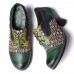 <b>Notice</b>: Undefined variable: alt_image in <b>/www/wwwroot/www.clothlars.com/vqmod/vqcache/vq2-catalog_view_theme_fastor_template_product_product.tpl</b> on line <b>162</b>Vintage Leather Floral Plaid Splicing Lace-up Green Chunky Heel Pumps