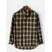 <b>Notice</b>: Undefined variable: alt_image in <b>/www/wwwroot/www.clothlars.com/vqmod/vqcache/vq2-catalog_view_theme_fastor_template_product_product.tpl</b> on line <b>155</b>Mens Plaid Stand Collar High Low Cotton Long Sleeve Henley Shirts